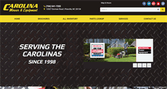 Desktop Screenshot of carolinamower.com
